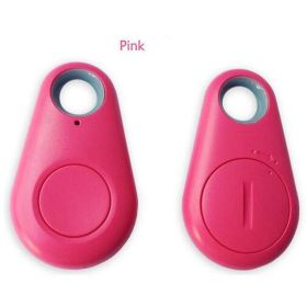 Anti-lost Whistle Key Finder Wireless Alarm Smart Tag Key Locator Keychain Tracker Whistle Sound LED Light Things Tracker (Color: Pink)